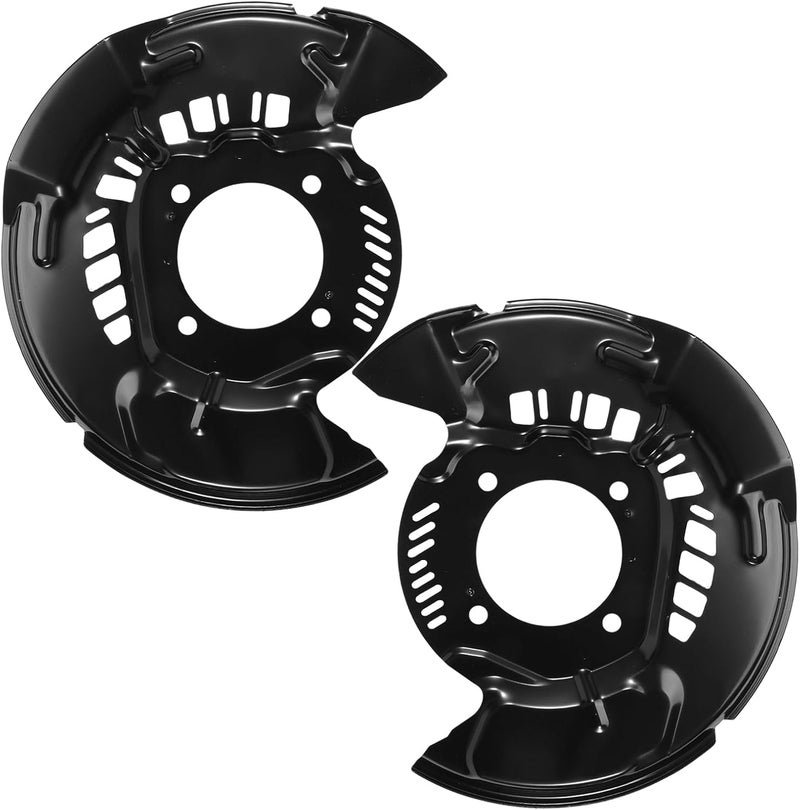 Gaogsiy Brake Dust Shield Cover Front Left and Right Fit Sequoia 2008-2022, Tundra 2007-2021 Replace 477030C031 47704-0C031 - Image 1